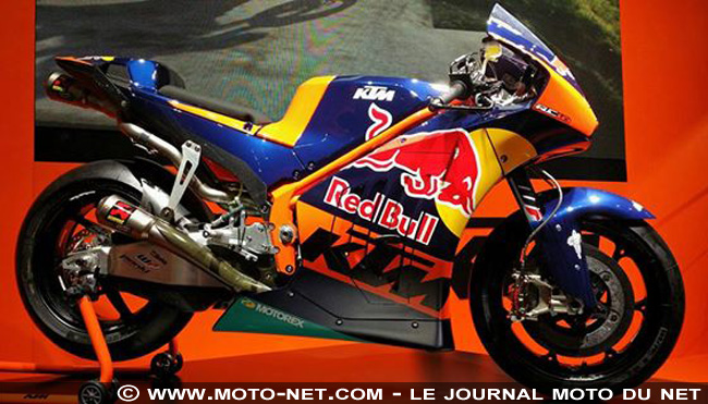 La KTM RC16 de MotoGP entre en scène à Cologne