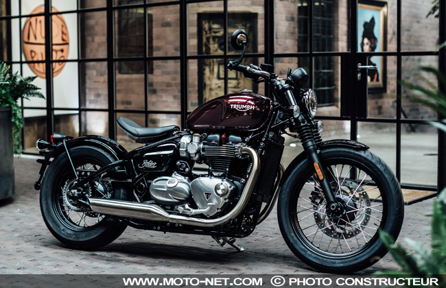 Triumph Bonneville Bobber 2017 : premières informations