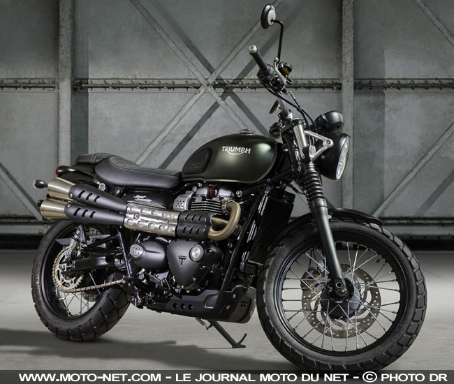  Triumph Street Scrambler 2017 : premières informations