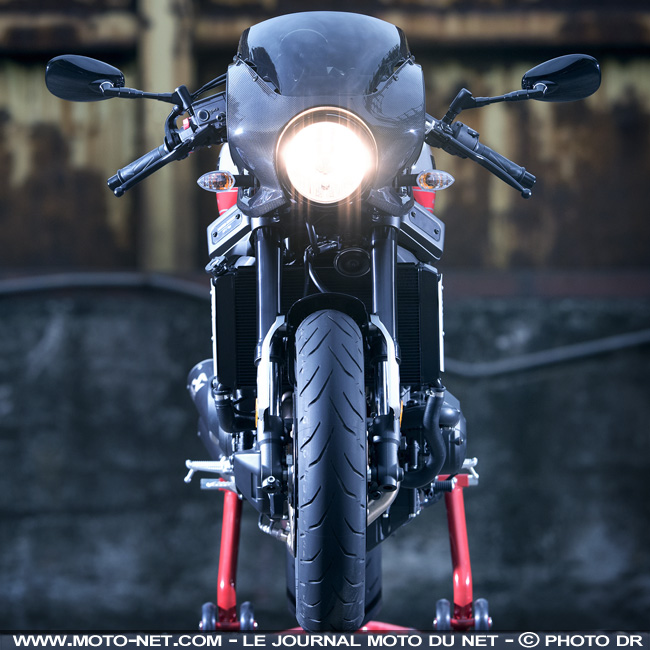 L'italien Abarth réinterprète la Yamaha XSR 900 en 695 exemplaires
