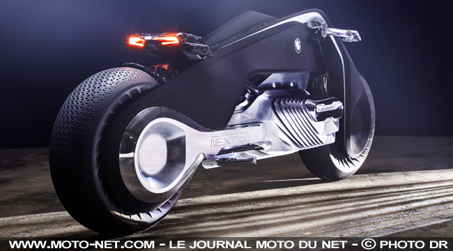 BMW Motorrad Vision Next 100 : la moto très futuriste de Béhème
