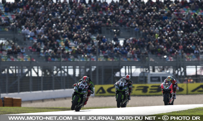 Sykes, Rea et Davies - WSBK 2016 : Rea, Sofuoglu et Kawasaki titrés ce week-end à Jerez ?