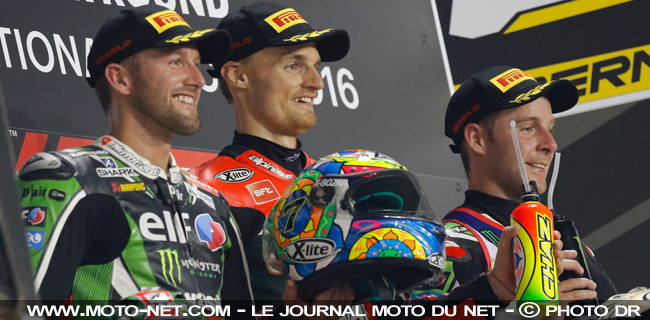 Sykes 2ème, Davies 1er et Rea 3ème - Déclarations des pilotes World Superbike à Losail