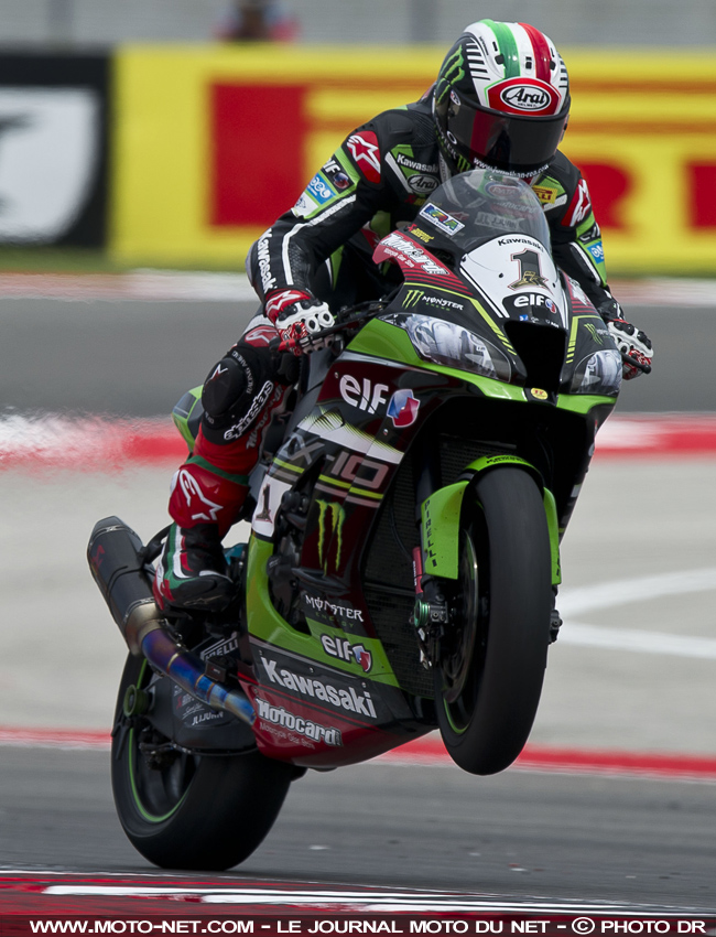 Jonathan Rea dans la légende du World Superbike