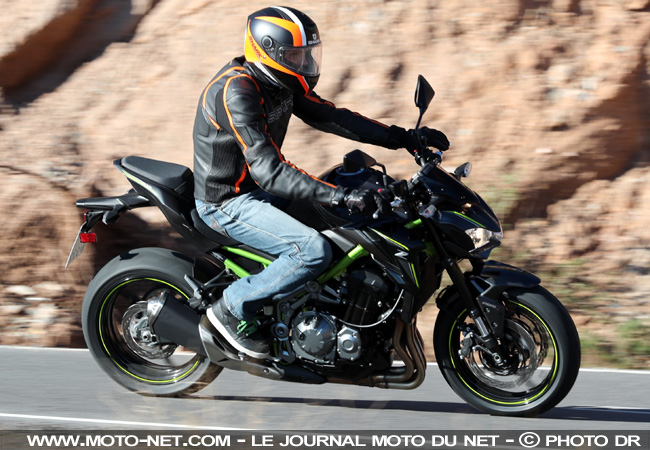 Essai Z900 : le roadster Kawasaki tout neuf, sans aides