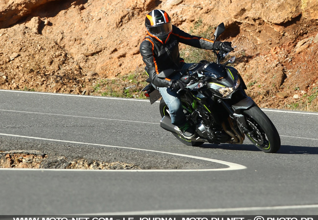 Essai Z900 : le roadster Kawasaki tout neuf, sans aides