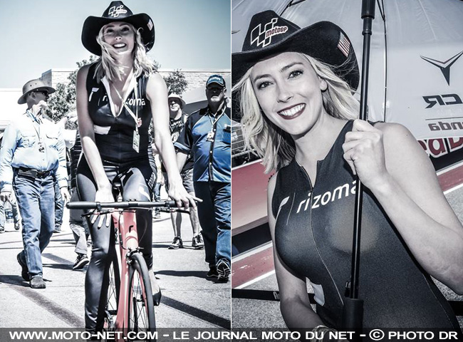 L'umbrella girl la plus sexy du GP des Amériques 2017