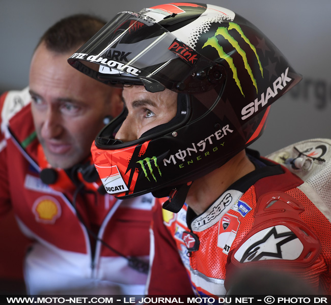 GP de Valence MotoGP - Lorenzo (abandon) : Si on avait rattrapé Zarco et Pedrosa, j'aurais certainement laissé passer Dovizioso