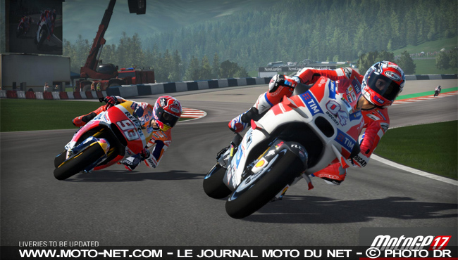 Bande-annonce du jeu vidéo MotoGP17 attendu pour le 15 juin