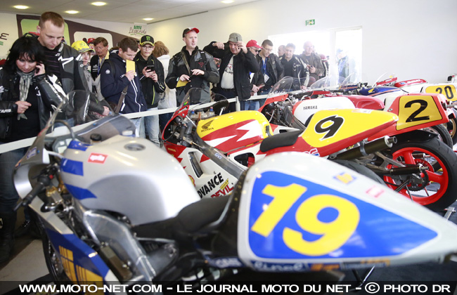 Les anciennes vedettes des Grand Prix Moto étaient de sortie au Mans