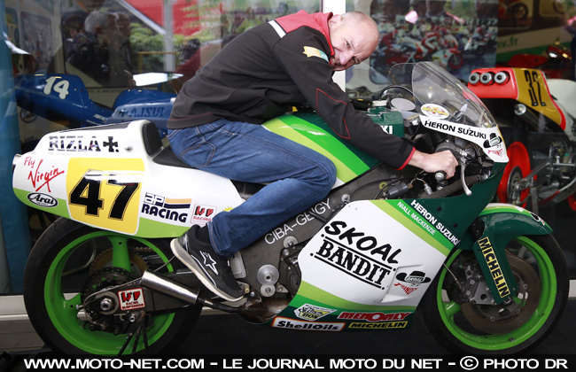 Les anciennes vedettes des Grand Prix Moto étaient de sortie au Mans