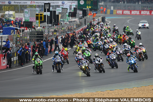 Galerie photo des 24H Motos : course (samedi)