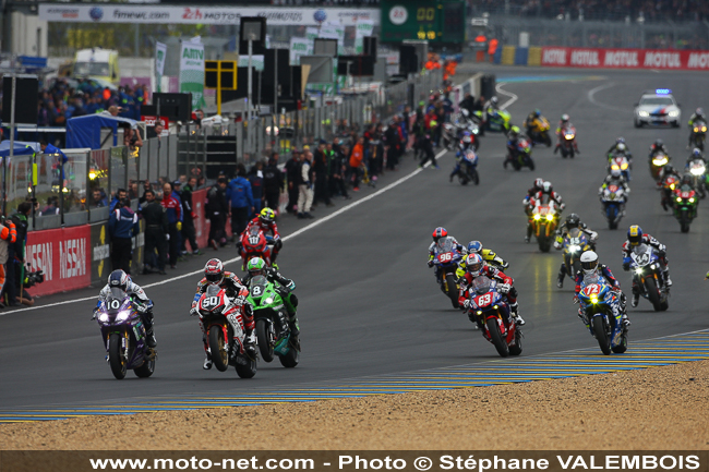 Galerie photo des 24H Motos : course (samedi)