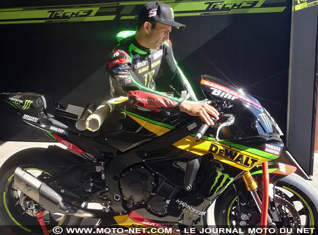 Johann Zarco débarque au Yamaha BluCruCamp !