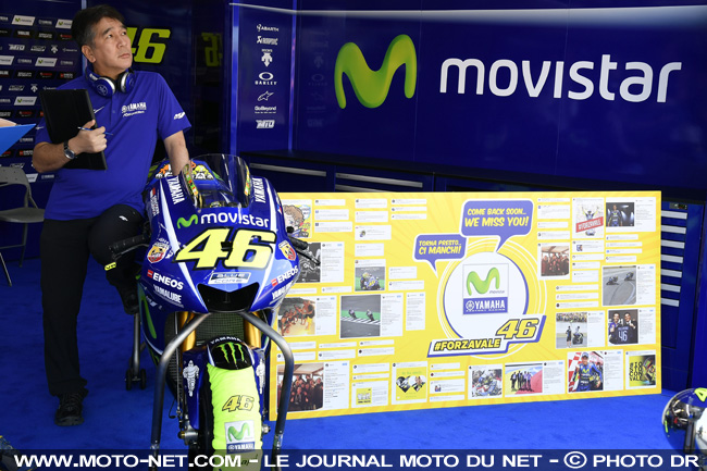 MotoGP : Valentino Rossi tentera de rouler au GP d'Aragon !