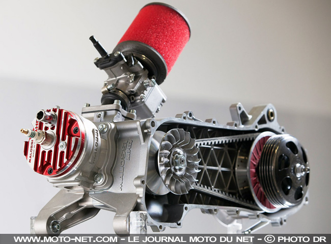  Série de records de vitesse pour les scooters Malossi-Benelli-Pirelli