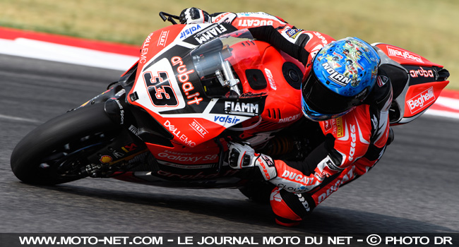 WSBK Italie (2) : Melandri gagne sur la Ducati, devant les siens !