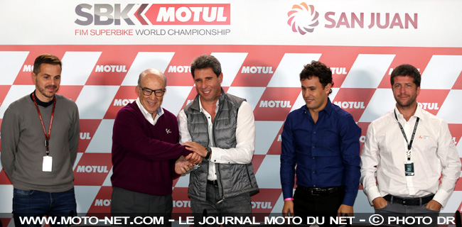 Le WorldSBK ajoute l'Argentine à ses tournées 2018-2020