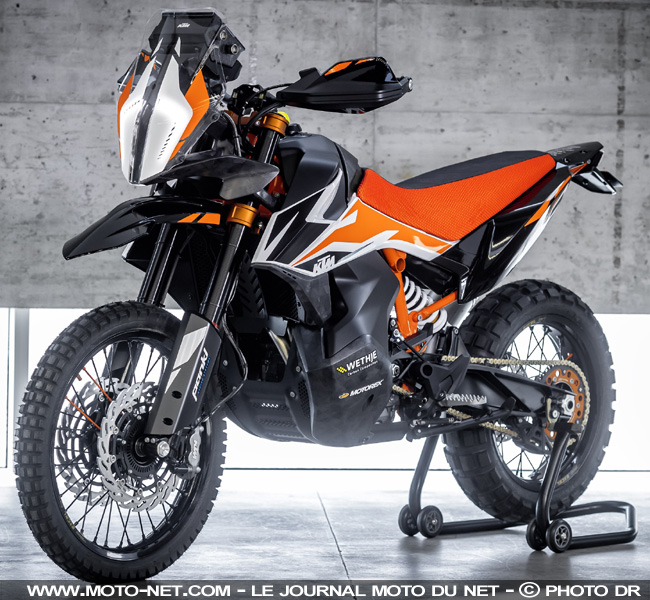 KTM 790 Adventure R : le prototype avant la série, encore une fois