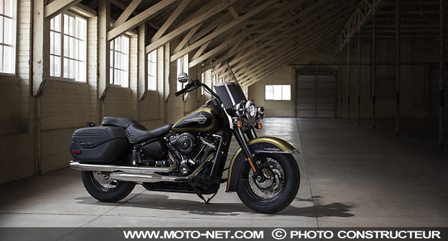 Coup de jeune pour les customs Softail de Harley-Davidson en 2018