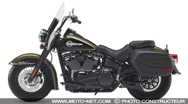 Coup de jeune pour les customs Softail de Harley-Davidson en 2018