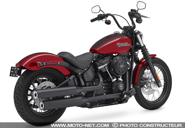 Coup de jeune pour les customs Softail de Harley-Davidson en 2018