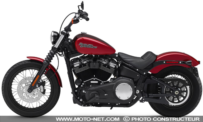 Coup de jeune pour les customs Softail de Harley-Davidson en 2018