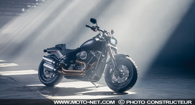 Coup de jeune pour les customs Softail de Harley-Davidson en 2018