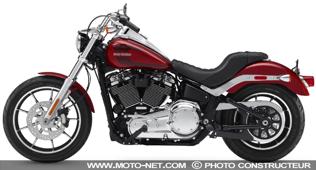 Coup de jeune pour les customs Softail de Harley-Davidson en 2018
