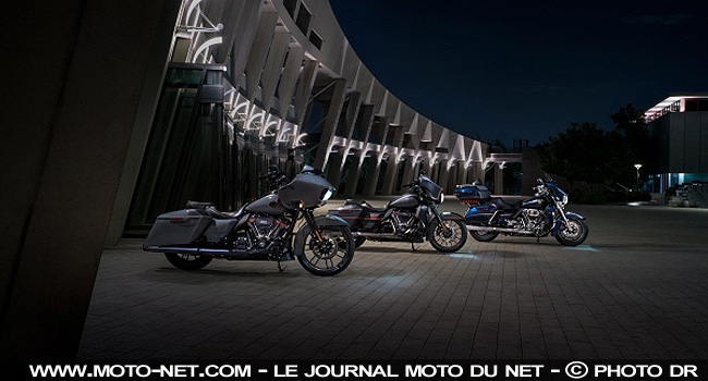  Harley Davidson Touring 2018 : CVO tout feu tout flamme ou Special sombre