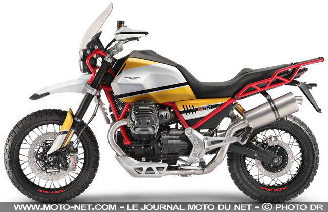  Concept V85 : Moto Guzzi dévoile un trail et son nouveau twin 850
