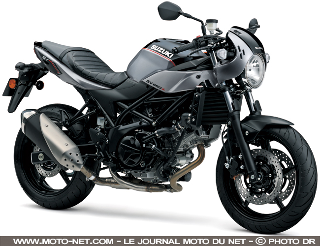 Suzuki SV650X 2018 : premières informations sur le Café Racer