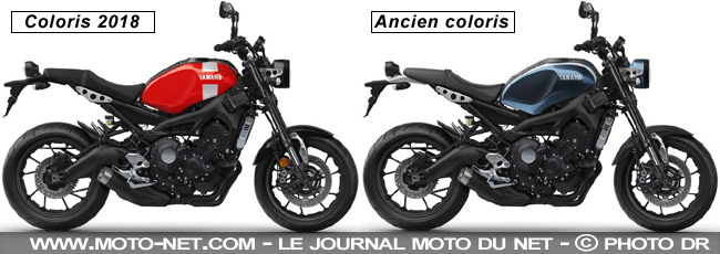  Les Yamaha XSR700 et XSR900 se payent un coup de rouge pour 2018