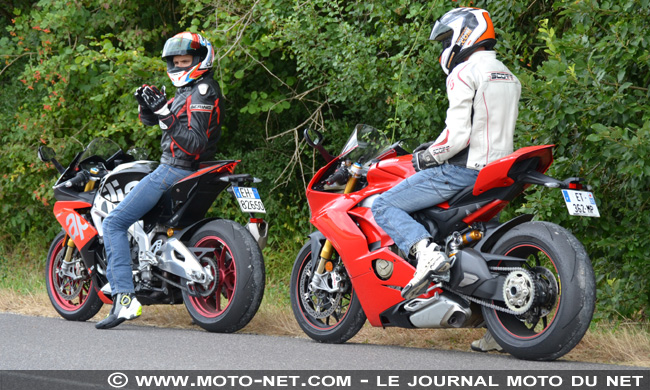  Comparatif Superbike 2018 : Aprilia RSV4 RF Vs BMW S1000RR Vs Ducati Panigale V4 S