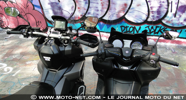 Duel Honda X-Adv Vs Yamaha Tmax : moto, scooter ou les deux ?