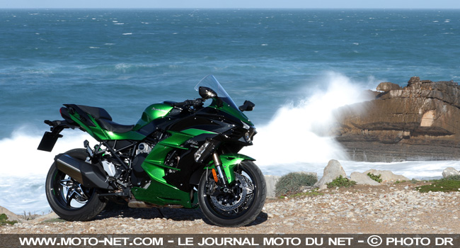  Essai Kawasaki Ninja H2 SX : moto routière sportive, en vert et contre tout...