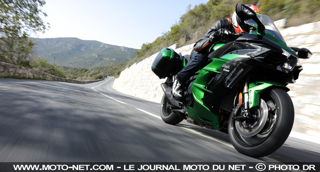  Essai Kawasaki Ninja H2 SX : moto routière sportive, en vert et contre tout...
