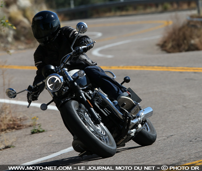 Essai Triumph Speedmaster : sur la route encore, encore
