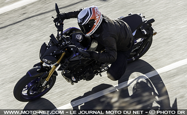 Essai MT-09 SP page 2 - Dynamique : enfin sur des rails
