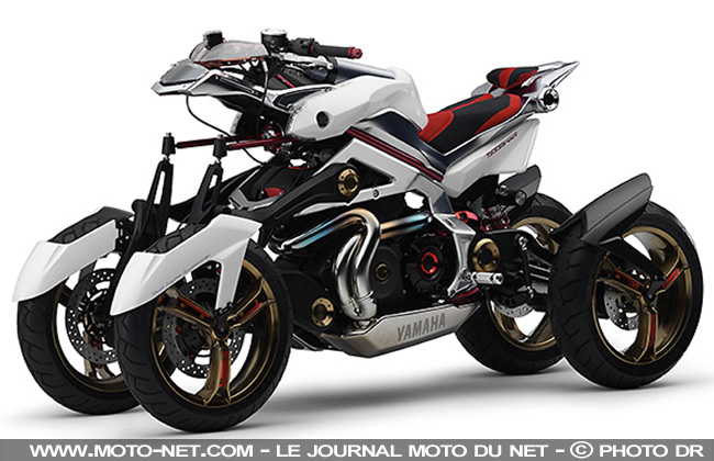  Essai Yamaha Niken : essayer la moto trois-roues, c'est la dompter