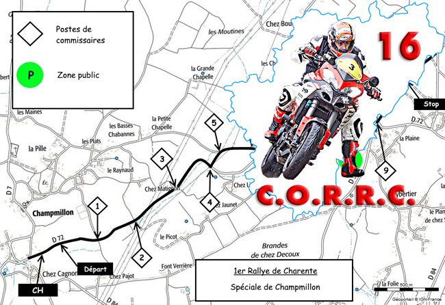 Premier rallye moto routier de Charente ce week-end... pour intégrer le championnat 2019 ?