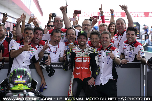 GP d'Argentine - Crutchlow (1er) : On aurait pu se battre pour la victoire sur n'importe quel circuit ce week-end