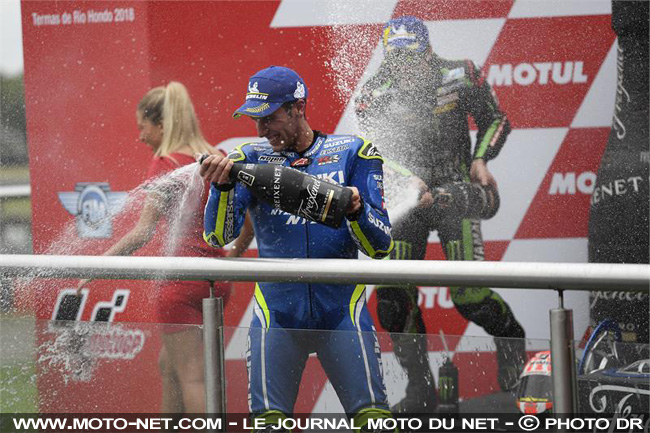 GP d'Argentine - Rins (3ème) : J'ai commis une petite erreur