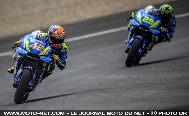 Iannone et Rins au GP de France Moto GP 2018 : Une tendance très positive