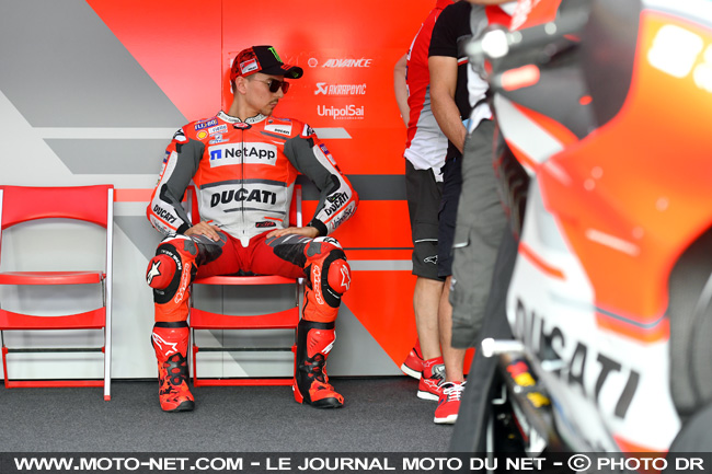 GP du Qatar - Lorenzo (abandon) : J'ai chuté à cause du frein avant