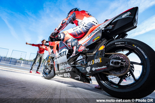 Danilo Petrucci (Ducati officielle), 2ème au cumul des deux journées