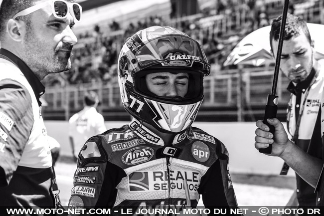 Disparition du jeune pilote espagnol Andreas Pérez à l'âge de 14 ans...