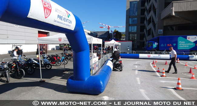 La piste CRS Attitude Prévention vous attend au Mondial de la moto 2018 Bilan du marché de la moto et du scooter en France, les chiffres de septembre 2018
