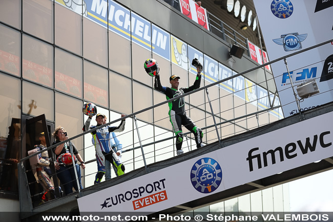 24H Motos 2018 - Galerie photo n°6 : Arrivée et podiums