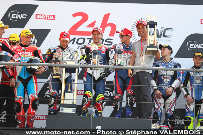 24H Motos 2018 - Galerie photo n°6 : Arrivée et podiums